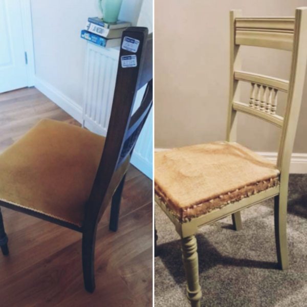 Upcycled chair